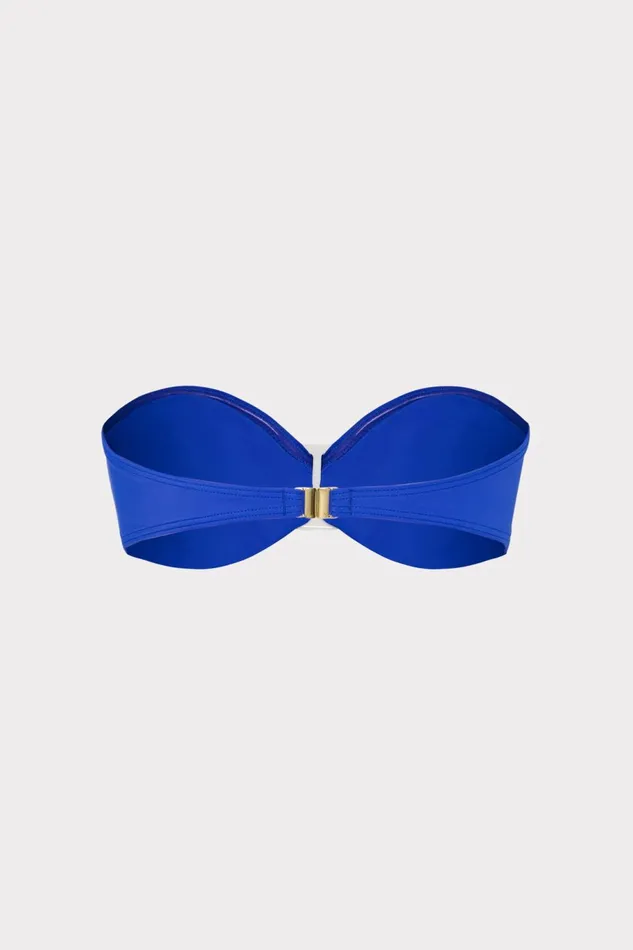 Milly Margot Bandeau Top Blue Women Bikinis Milly Margot Bandeau Top Blue Women Bikinis