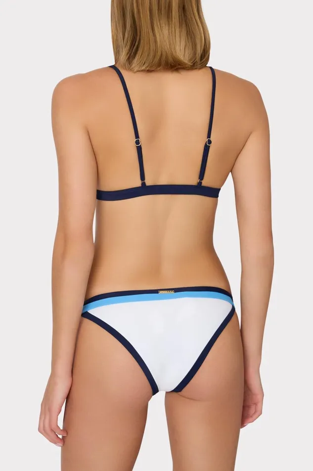 Milly Positano Color Block Bikini Bottom Navy Multi Women Bikinis Milly Positano Color Block Bikini Bottom Navy Multi Women Bikinis