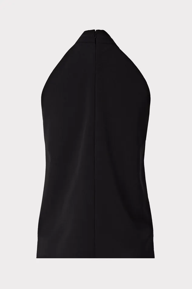 Milly Preston Cady Top Black Women Tops