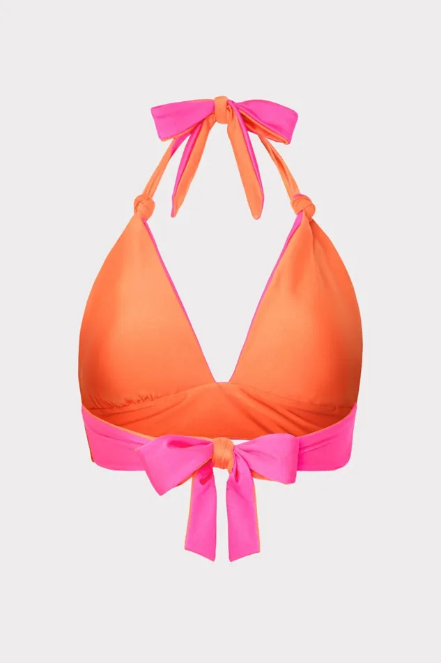 Milly Scala Reversible Bikini Top Pinkorange Women Bikinis Milly Scala Reversible Bikini Top Pinkorange Women Bikinis