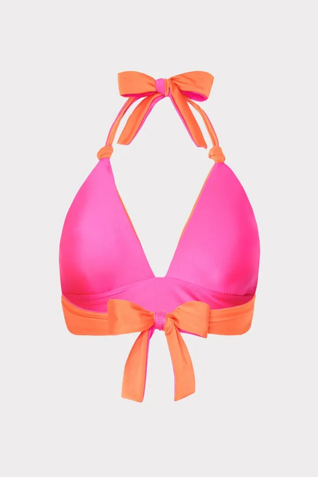 Milly Scala Reversible Bikini Top Pinkorange Women Bikinis Milly Scala Reversible Bikini Top Pinkorange Women Bikinis