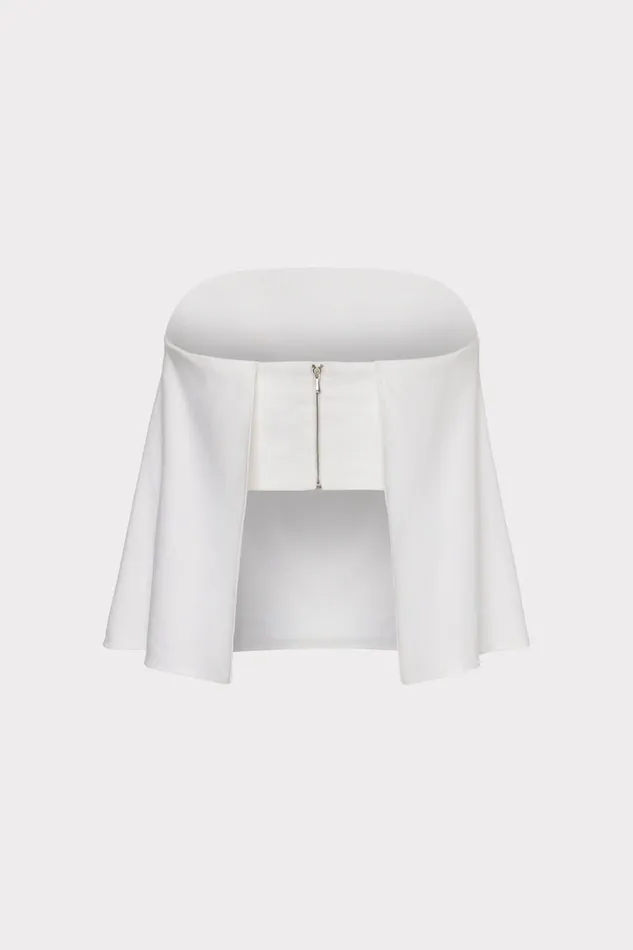 Milly Solid Linen Strapless Top White Women Matching Sets Milly Solid Linen Strapless Top White Women Matching Sets