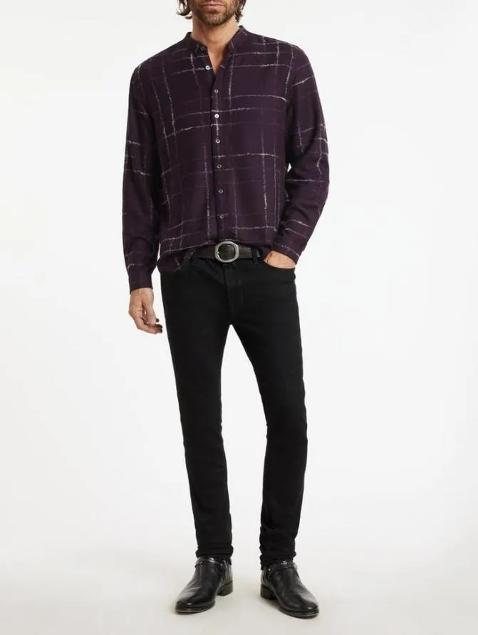 MOTT SHIRT Cranberry Clothing John Varvatos Shirts