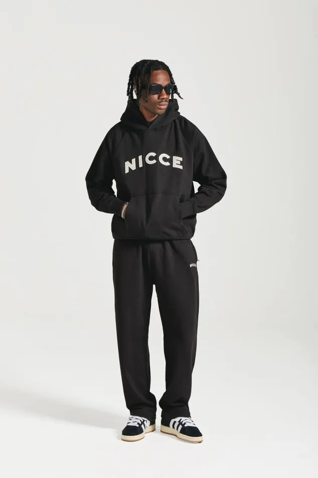 NICCE Hoodies and Sweatshirts Mens NICCE Fairway Hoodie Black