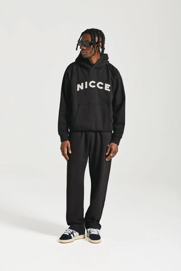 NICCE Hoodies and Sweatshirts Mens NICCE Fairway Hoodie Black