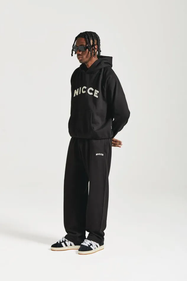 NICCE Hoodies and Sweatshirts Mens NICCE Fairway Hoodie Black