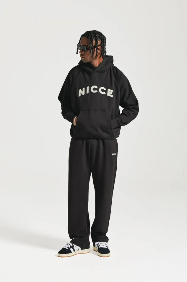 NICCE Hoodies and Sweatshirts Mens NICCE Fairway Hoodie Black