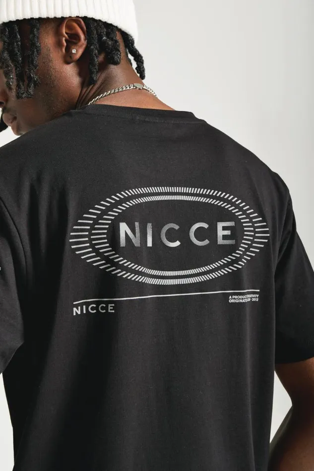 NICCE TShirts Mens NICCE Apex TShirt Black