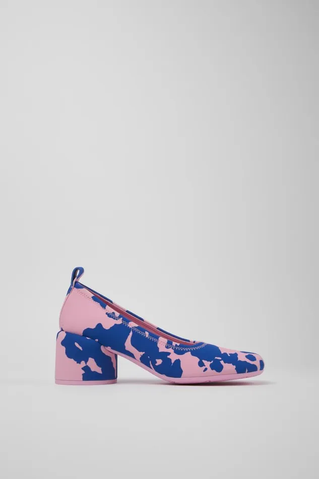 Non Leather Shoes Women Camper Niki Multicolored Textile Ballerina Non Leather Shoes Women Camper Niki Multicolored Textile Ballerina