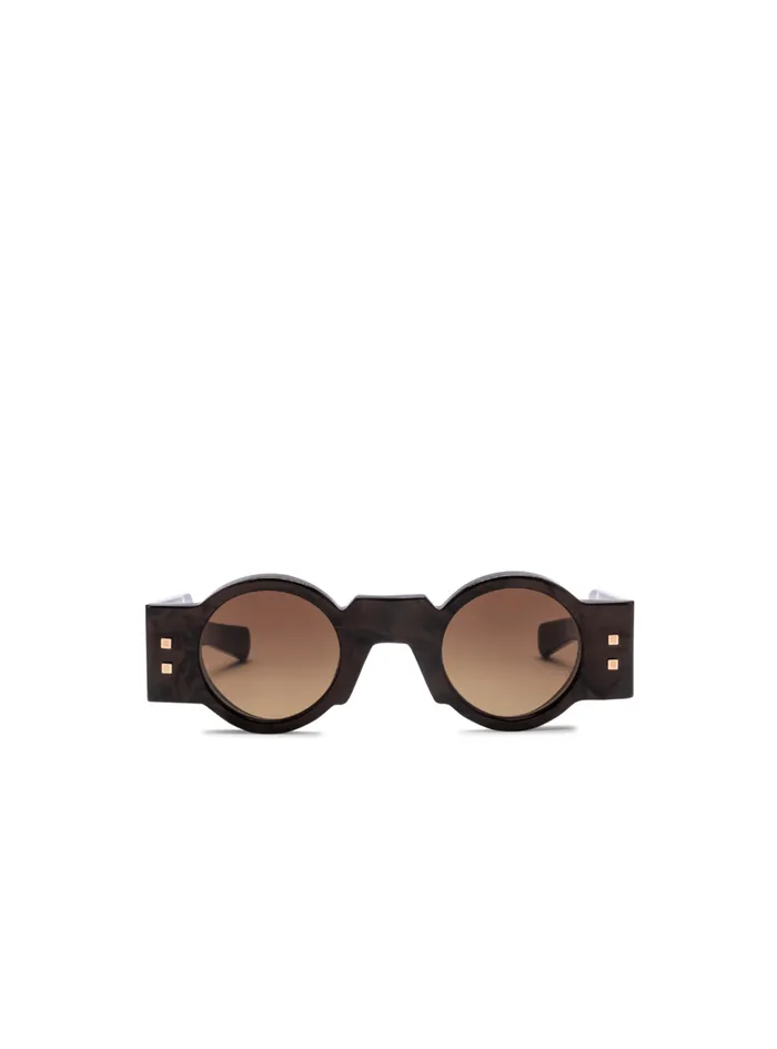 Olivier Sunglasses Brown WomenMen Balmain Eyewear
