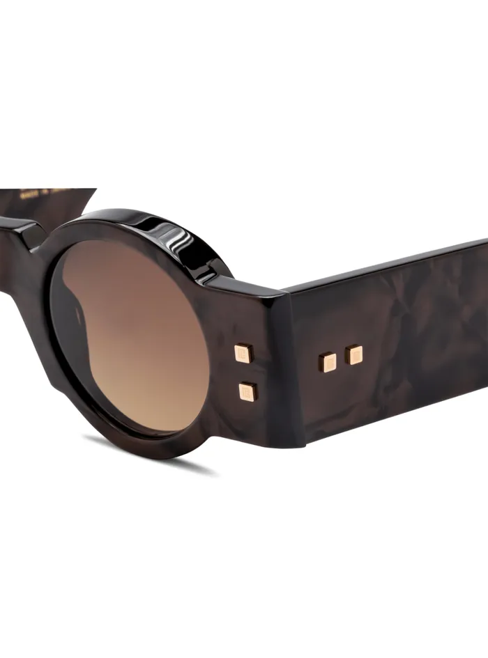 Olivier Sunglasses Brown WomenMen Balmain Eyewear
