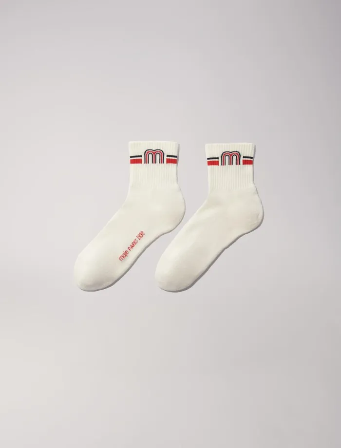 Other Accessories Women Maje Ankle Socks Multicoloured
