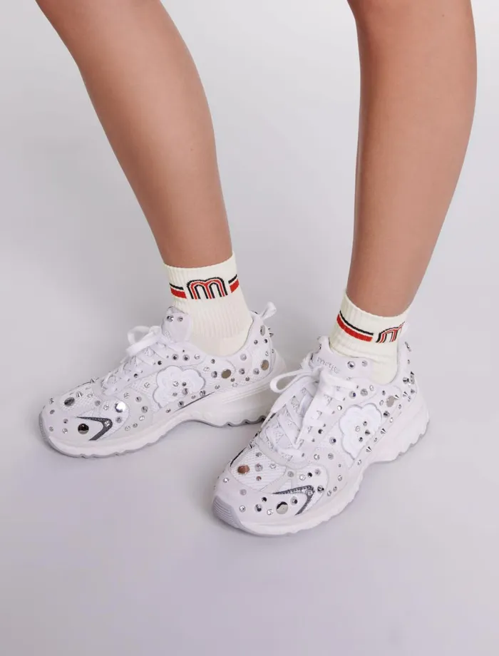Other Accessories Women Maje Ankle Socks Multicoloured