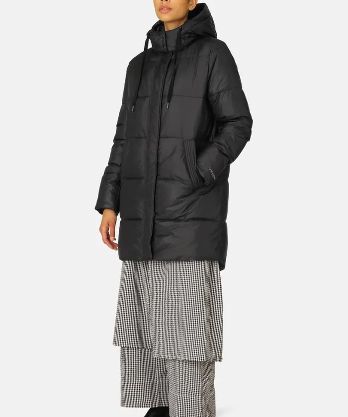 Padded Coat 8211 Black Outerwear Ilse Jacobsen All Jackets And Coats