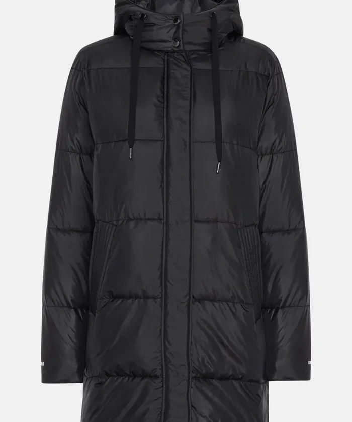 Padded Coat 8211 Black Outerwear Ilse Jacobsen All Jackets And Coats Padded Coat 8211 Black Outerwear Ilse Jacobsen All Jackets And Coats