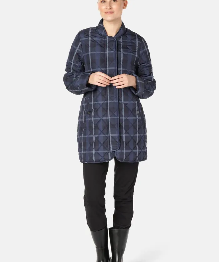 Padded Jacket 8211 True Navy Outerwear Ilse Jacobsen All Jackets And Coats