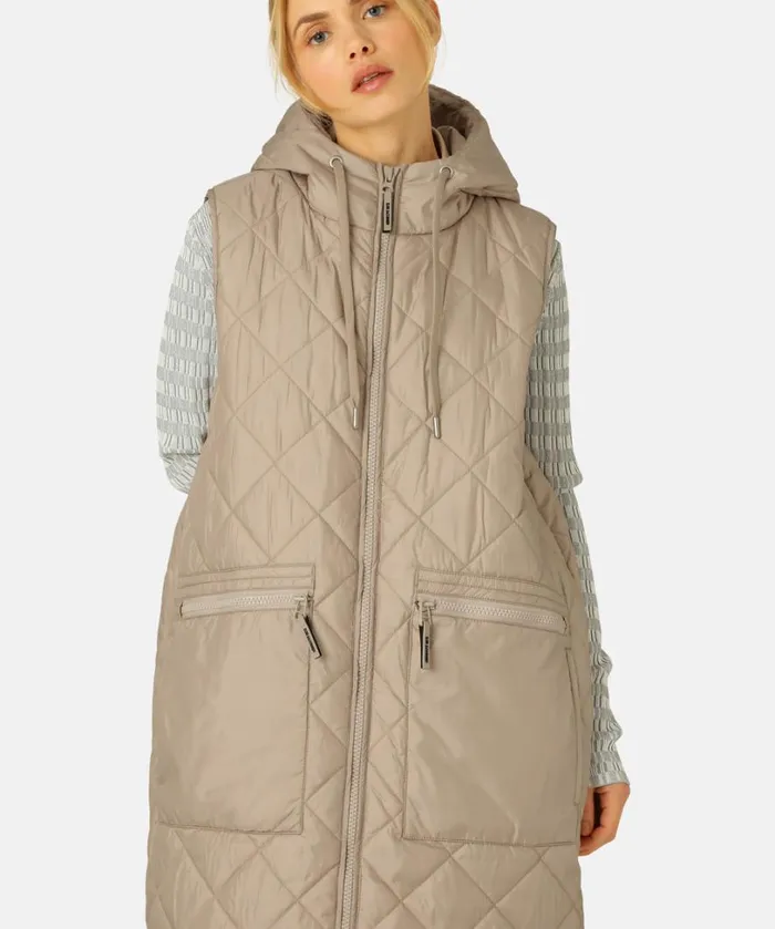 Padded Vest 8211 Cobblestone Outerwear Ilse Jacobsen All Jackets And Coats Padded Vest 8211 Cobblestone Outerwear Ilse Jacobsen All Jackets And Coats