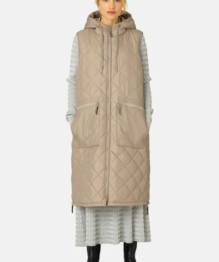 Padded Vest 8211 Cobblestone Outerwear Ilse Jacobsen All Jackets And Coats Padded Vest 8211 Cobblestone Outerwear Ilse Jacobsen All Jackets And Coats