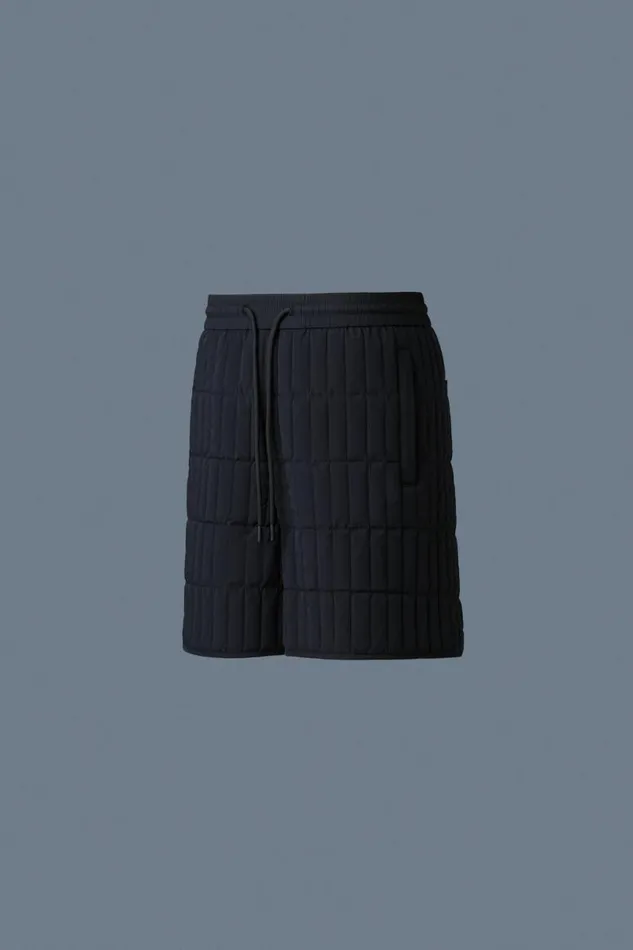 Pants and Shorts Men Mackage SEBASTIAN Vertical Quilted Shorts Cream