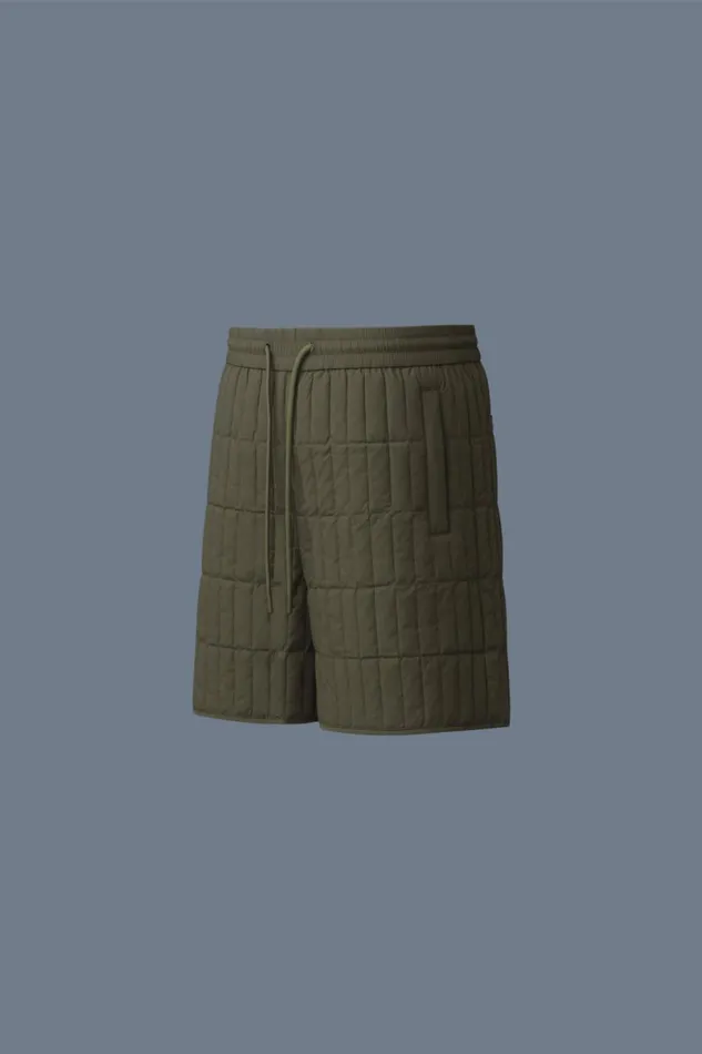Pants and Shorts Men Mackage SEBASTIAN Vertical Quilted Shorts Cream