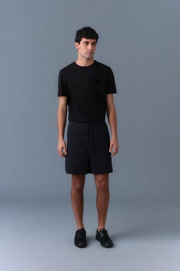Pants and Shorts Men Mackage SEBASTIAN Vertical Quilted Shorts Cream