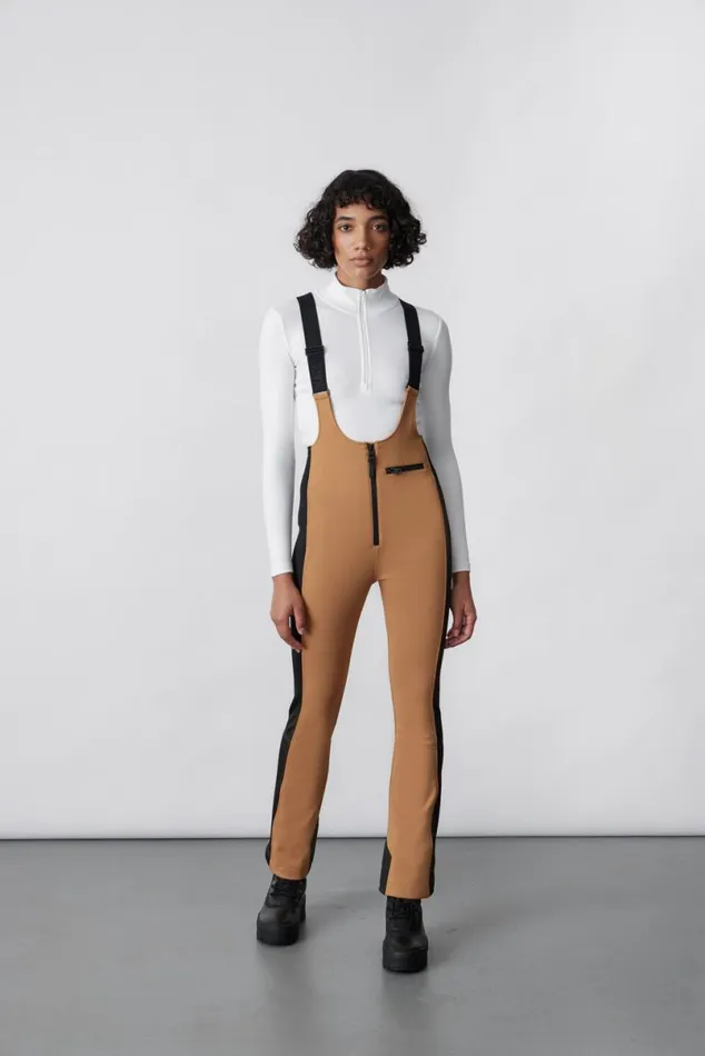 Pants Women Mackage GIA Agile360 Fitted Ski Pants With Suspenders Black Pants Women Mackage GIA Agile360 Fitted Ski Pants With Suspenders Black
