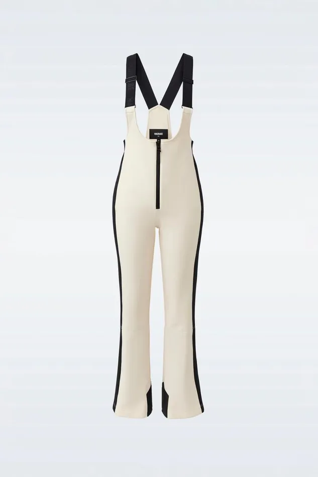 Pants Women Mackage GIA Agile360 Fitted Ski Pants With Suspenders Red Pants Women Mackage GIA Agile360 Fitted Ski Pants With Suspenders Red