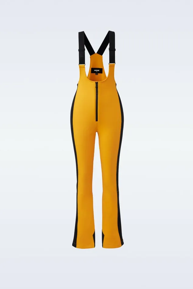 Pants Women Mackage GIA Agile360 Fitted Ski Pants With Suspenders Red Pants Women Mackage GIA Agile360 Fitted Ski Pants With Suspenders Red