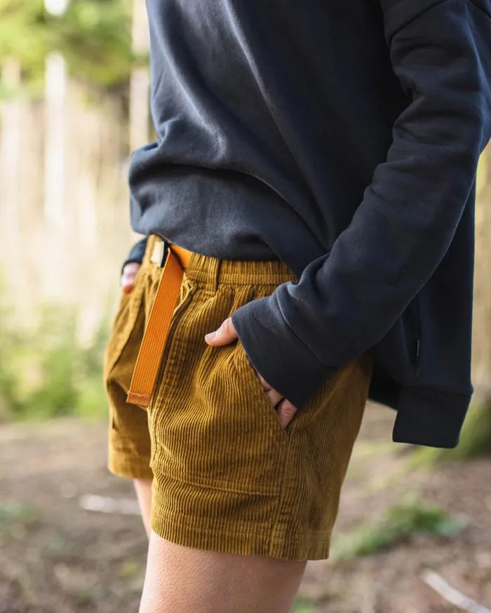 Passenger Clothing Del Sur Cord Shorts Tapenade Women Shorts