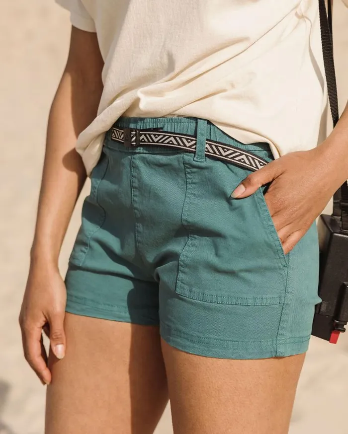 Passenger Clothing Del Sur Organic Cotton Short Mediterranean Women Shorts