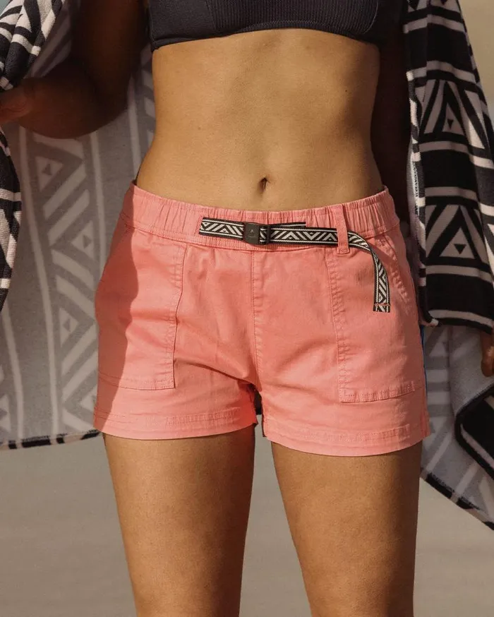 Passenger Clothing Del Sur Organic Cotton Short Shell Pink Women Shorts