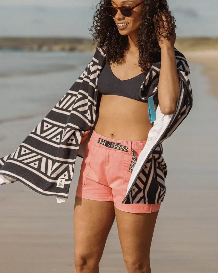 Passenger Clothing Del Sur Organic Cotton Short Shell Pink Women Shorts