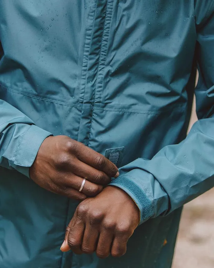 Passenger Clothing Echo Recycled Water Resistant Jacket Mediterranean Men Jackets
