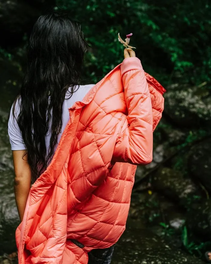 Passenger Clothing Lorelei Oversized Insulated Jacket Shell Pink Women Jackets