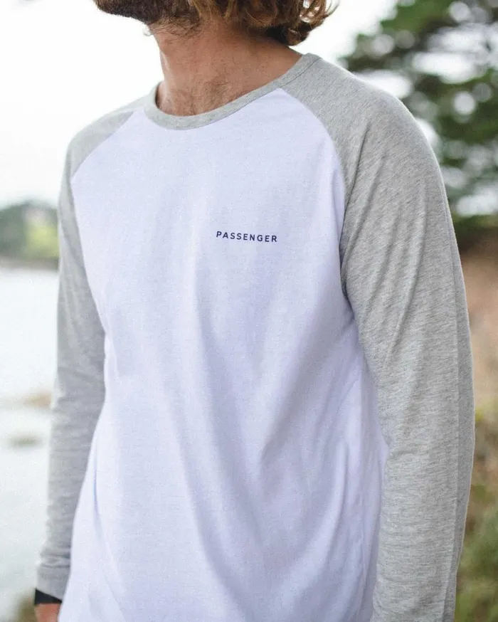 Passenger Clothing Made To Roam LS TShirt White Men TShirts and Vests