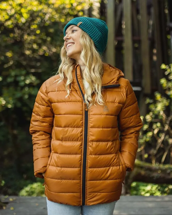Passenger Clothing Pow Recycled Insulated Jacket Glazed Ginger Women Jackets