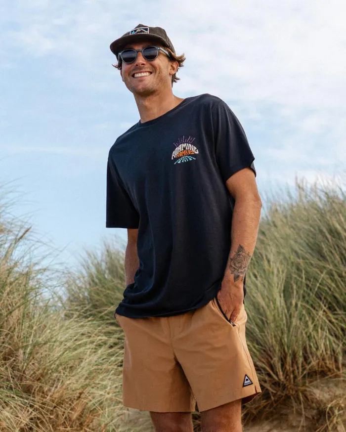 Passenger Clothing Roaming Nomads Recycled Cotton TShirt Black Men TShirts and Vests