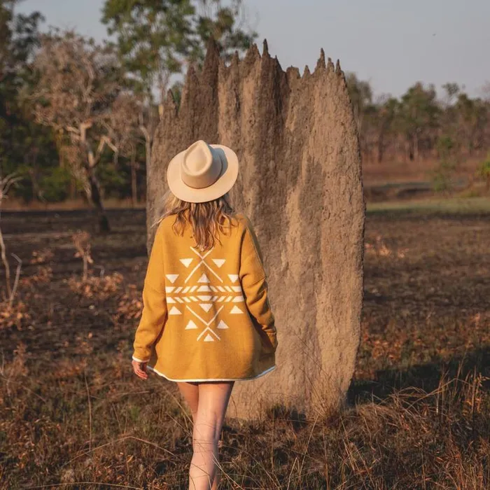 Passenger Clothing West Coast Cardigan Sunset Yellow Women Knitwear