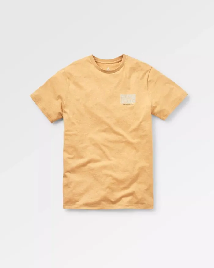 Passenger Clothing Yuca Organic Cotton TShirt Dusty Ochre Marl Men TShirts and Vests