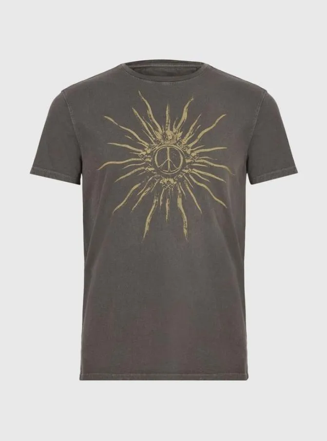 PEACE BURST CREW NECK TEE Flint Clothing John Varvatos TShirts PEACE BURST CREW NECK TEE Flint Clothing John Varvatos TShirts