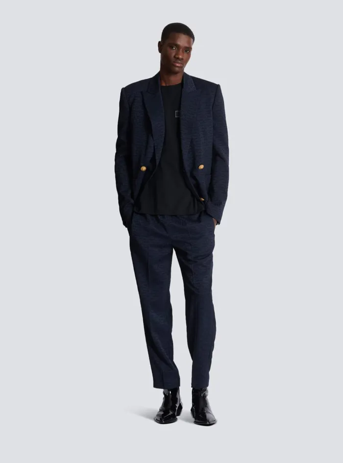 Pierre Shortsleeved Tshirt Black Men Balmain TShirts