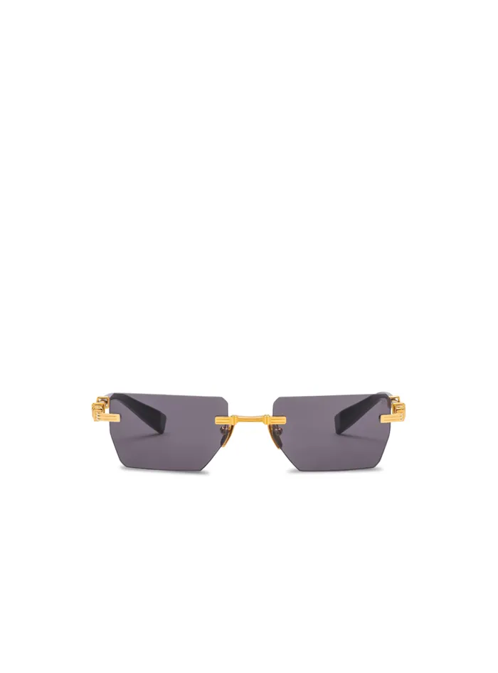 Pierre Sunglasses Black WomenMen Balmain Eyewear
