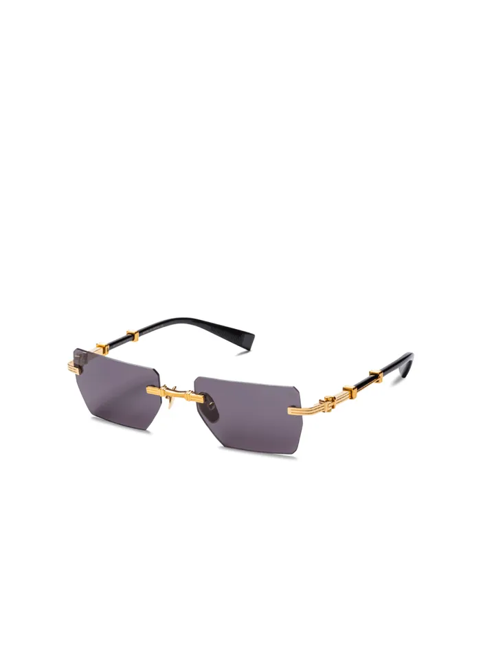 Pierre Sunglasses Black WomenMen Balmain Eyewear