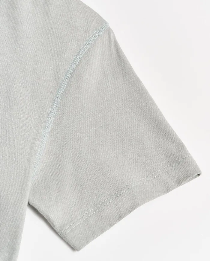 Polos Tees and Henleys Men Billy Reid Stripe Pensacola Polo Light Blue