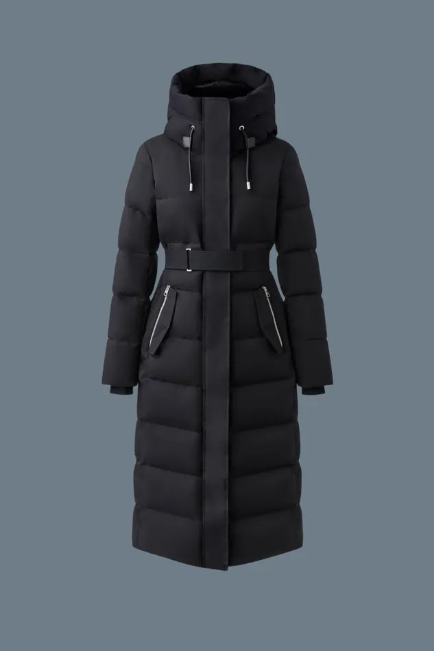 Puffers Women Mackage SHYLA 2in1 Down Coat With Removable Bib Black