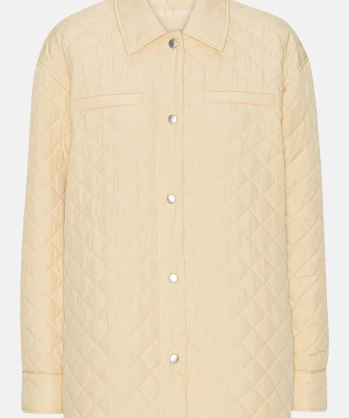 Quilt Jacket 8211 Beige Outerwear Ilse Jacobsen All Jackets And Coats