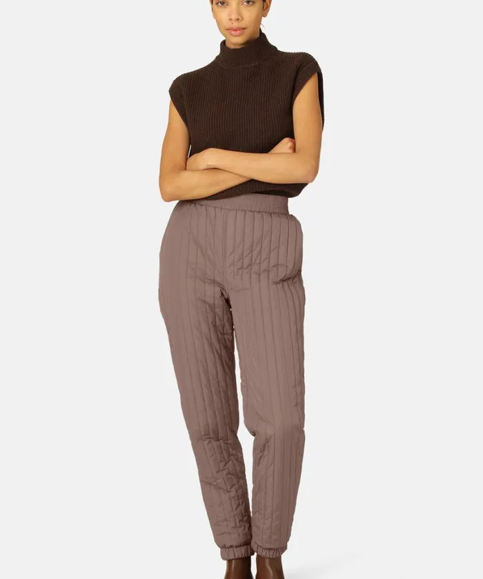 Quilt Pants 8211 Old Lavender ClothingOuterwear Ilse Jacobsen All Jackets And Coats