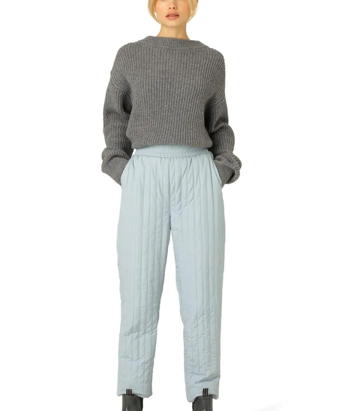 Quilt Pants 8211 Pale Petroleum ClothingOuterwear Ilse Jacobsen All Jackets And Coats Quilt Pants 8211 Pale Petroleum ClothingOuterwear Ilse Jacobsen All Jackets And Coats