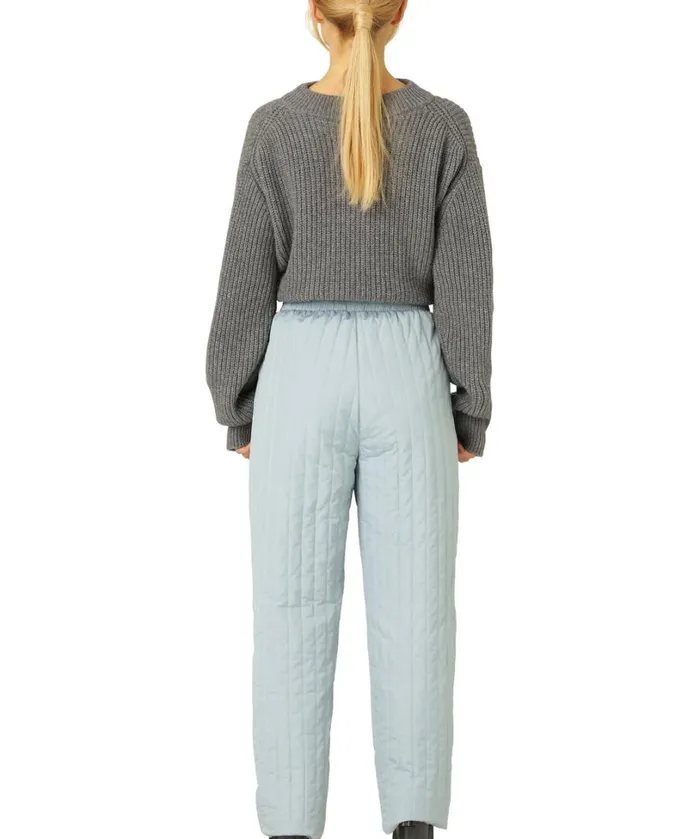 Quilt Pants 8211 Pale Petroleum ClothingOuterwear Ilse Jacobsen All Jackets And Coats Quilt Pants 8211 Pale Petroleum ClothingOuterwear Ilse Jacobsen All Jackets And Coats
