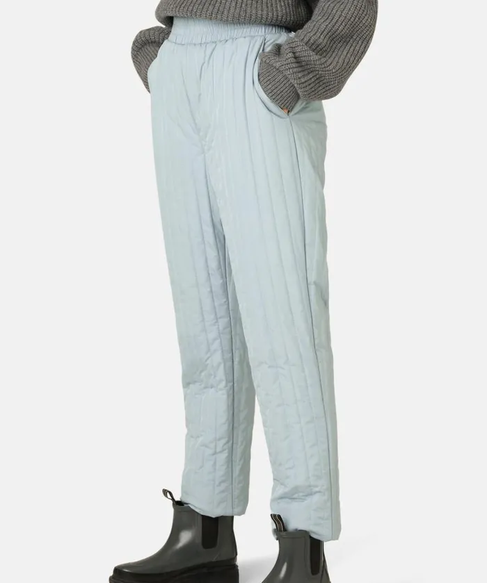 Quilt Pants 8211 Pale Petroleum ClothingOuterwear Ilse Jacobsen All Jackets And Coats Quilt Pants 8211 Pale Petroleum ClothingOuterwear Ilse Jacobsen All Jackets And Coats